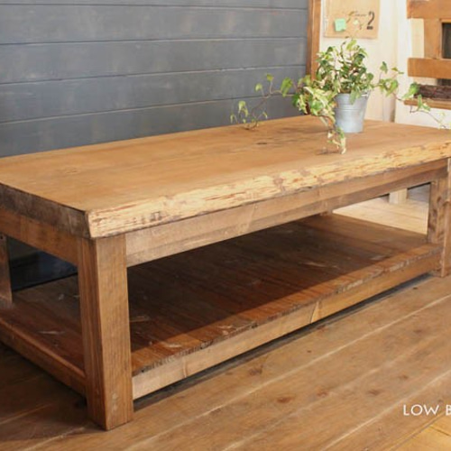 耳つき天板のローボード ブラウン テレビ台・テレビボード putto 通販  