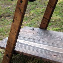 erican様専用品です。折りたたみラック　ダメージ　エイジング　アンティーク風　アウトドア　camp outdoor 4枚目の画像