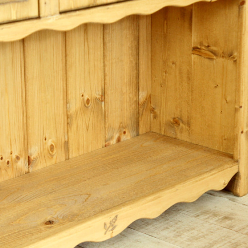 麦穂 カウンターキャビネット 棚・シェルフ・ラック putto 通販