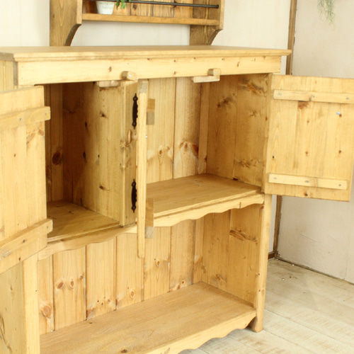 麦穂 カウンターキャビネット 棚・シェルフ・ラック putto 通販