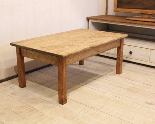 ハンドメイド　1ドロワ　カントリーローテーブル90 1ドロワ カントリーローテーブル90 | iichi 日々の暮らしを