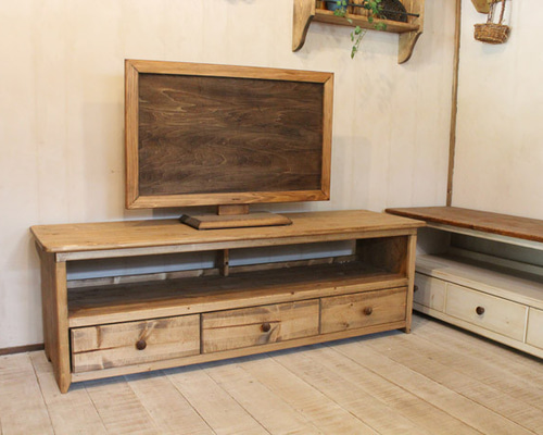 ハンドメイド　テレビ台140　ブラウン テレビ台140 ブラウン テレビ台・テレビボード putto 通販 2719048