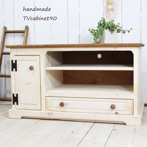 シャビーなテレビ台90 テレビ台・テレビボード putto 通販 525360  