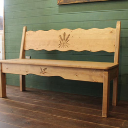 みるくカントリーベンチ みるくカントリーベンチ みるくカントリーベンチ カントリー家具