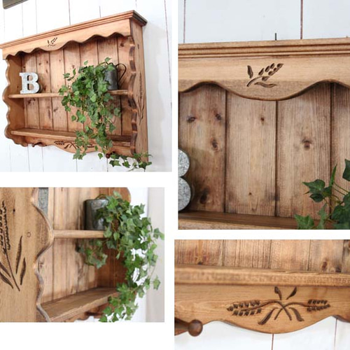 麦穂の2段シェルフ その他家具 putto 通販 528005｜Creema(クリーマ