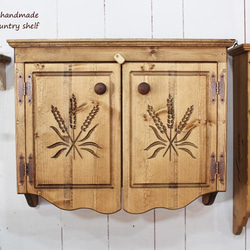 扉つき収納シェルフ アンティークホワイト その他家具 putto 通販