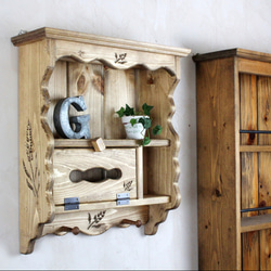 麦穂の大きなスパイスラック スタンドシェルフ キッチン 収納 その他