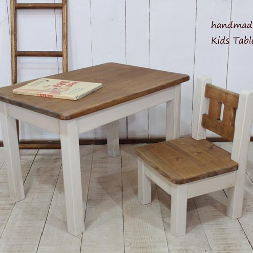 キッズテーブル イスセット ☆ 2人用 食器・家具 putto 通販 4620056  