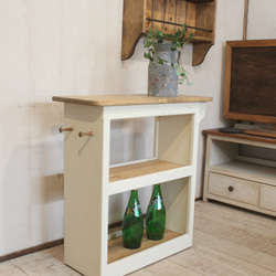 麦穂のカントリーキッチンワゴン その他家具 putto 通販 525919