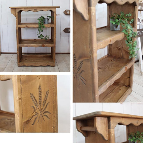 ハンドメイド　麦穂のキッチンワゴン　大 麦穂のキッチンワゴン 大 その他家具 putto 通販 529397｜Creema(クリーマ)