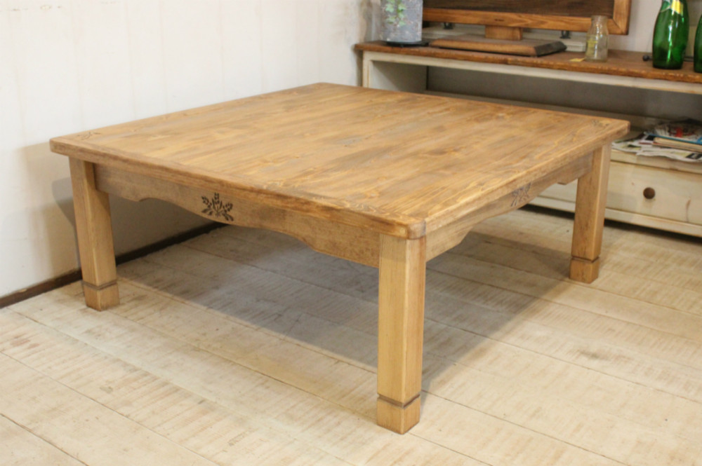 麦穂のカントリーローテーブル90