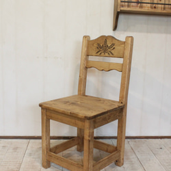 麦穂のカントリーミニテーブル ダイニングテーブル putto 通販 526454