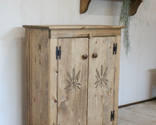 麦穂のキャビネット チェスト・キャビネット putto 通販 7869275