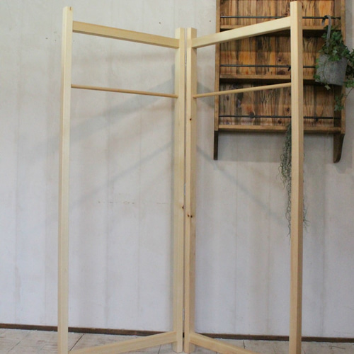 木製パーティション 店舗什器 3面タイプ LO 幅45cm×3面 完成品