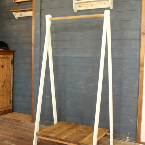 handmade アンティーク風ハンガーラック　子供服用 handmade アンティーク風ハンガーラック 子供服用 handmade