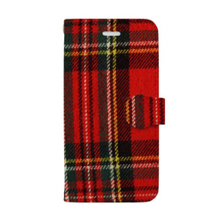 【受注生産】　tartan_01　タータンチェック柄　手帳型　Androidケース 3枚目の画像