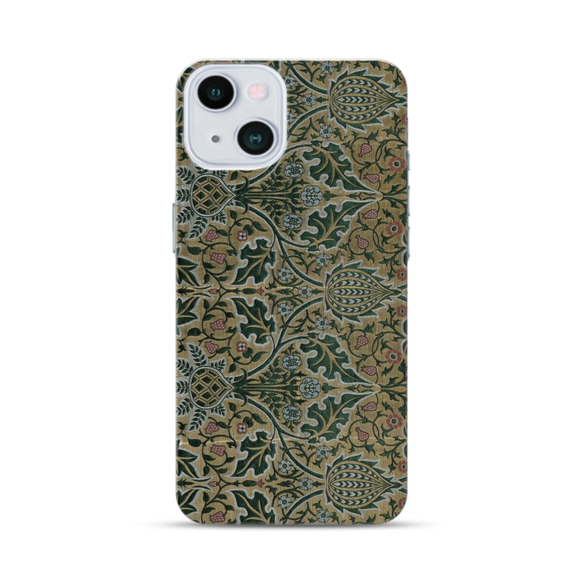 【モリス柄最多の品揃え　高精細画像使用】 iPhoneケース　ウィリアム・モリス　Furnishing Fabric 3枚目の画像