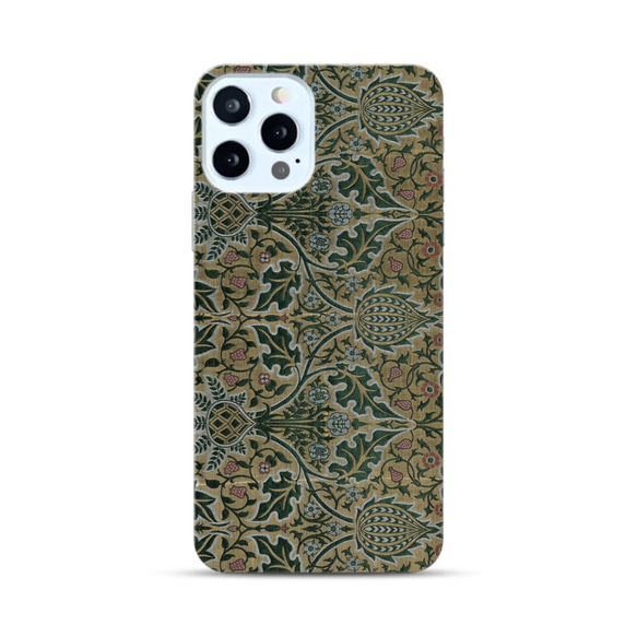 【モリス柄最多の品揃え　高精細画像使用】 iPhoneケース　ウィリアム・モリス　Furnishing Fabric 4枚目の画像