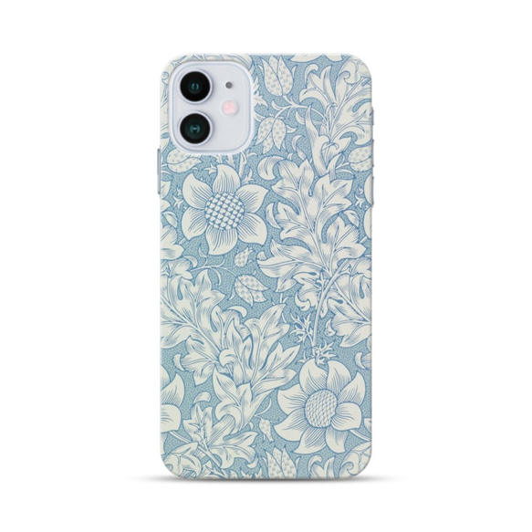 【モリス柄最多の品揃え　高精細画像使用】 iPhoneケース　ウィリアム・モリス　Fritillary 5枚目の画像