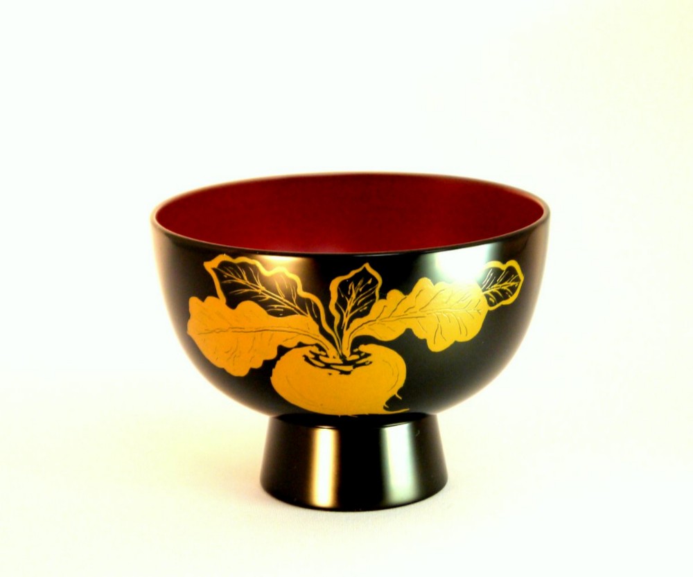 日本一の漆の里浄法寺椀南部箔椀平泉中尊寺限定1客岩舘隆・高橋勇介作