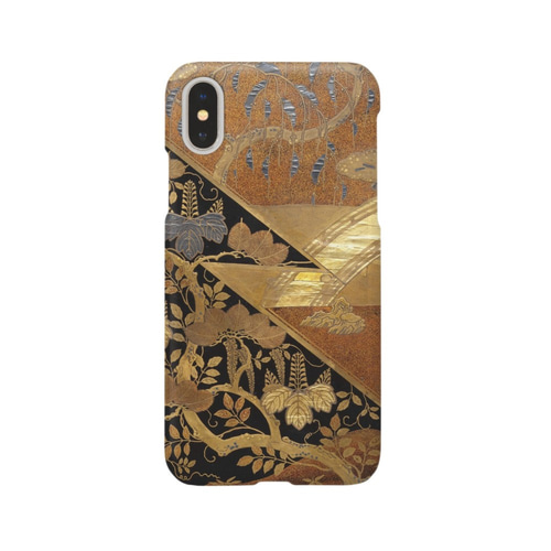 受注製作】 iPhoneケース 高台寺蒔絵硯箱 スマホケース・カバー Hoko