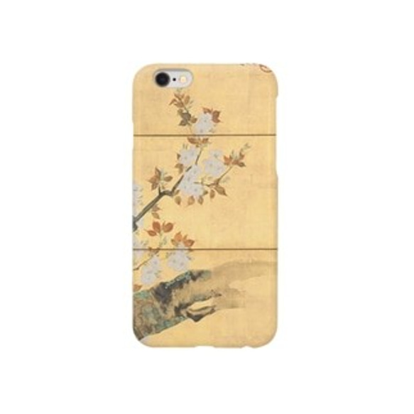 iPhone Case Sakai Hoitsu“櫻花折疊屏”日式智能手機保護套[使用高分辨率圖像] 第5張的照片