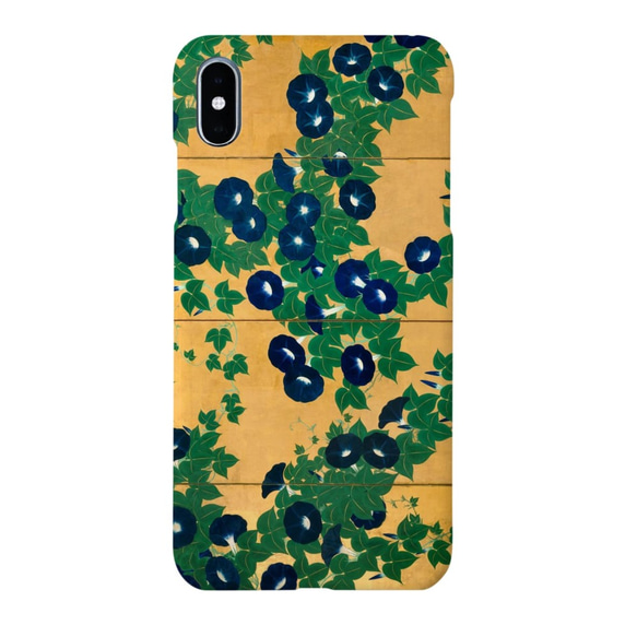 iPhone Case Suzuki Kiitsu “牽牛花” [使用高分辨率圖像] 第2張的照片