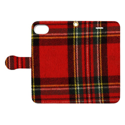 iPhone case tartan_01 格子格子筆記本型【使用高分辨率圖片】 第1張的照片