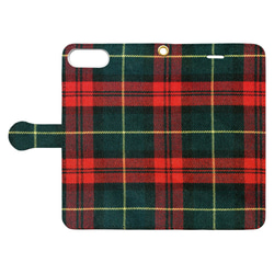 iPhone case tartan_02 格子格子筆記本型【使用高分辨率圖片】 第6張的照片