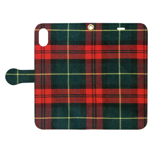 iPhone case tartan_02 格子格子筆記本型【使用高分辨率圖片】 第8張的照片