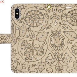 iPhone case Lace_01 中世紀法國蕾絲麵料圖案筆記本型[使用高分辨率圖像] 第6張的照片