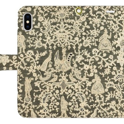 iPhone case Lace_03 中世紀法國蕾絲麵料主題筆記本型[使用高分辨率圖像] 第7張的照片