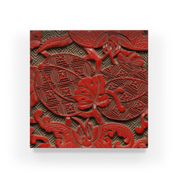 アクリルブロック　剔紅瓜瓞綿延圖盒 2枚目の画像