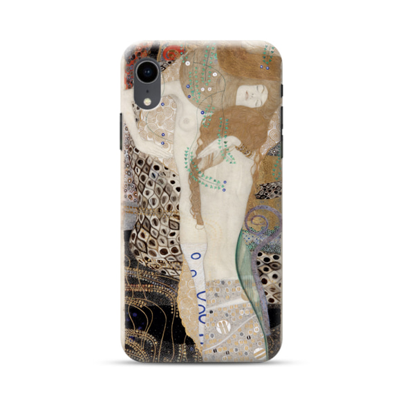 iPhoneケース　クリムト　Klimt　"水蛇Ⅰ　Water SerpentsⅠ"【高解像度画像使用】 6枚目の画像