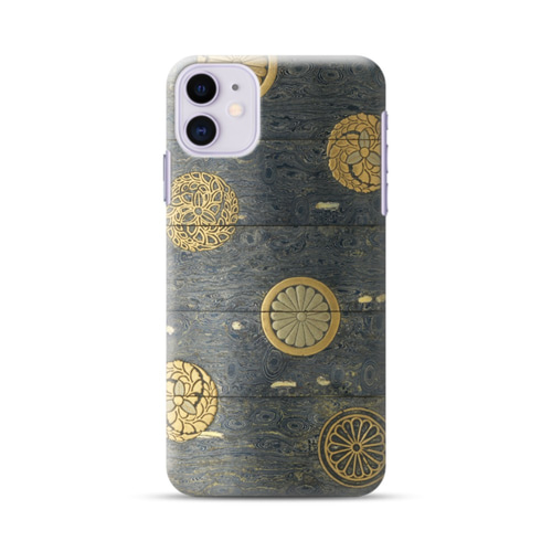 受注製作】 葆光庵 iPhone ケース 花紋散蒔絵印籠 iPhoneケース