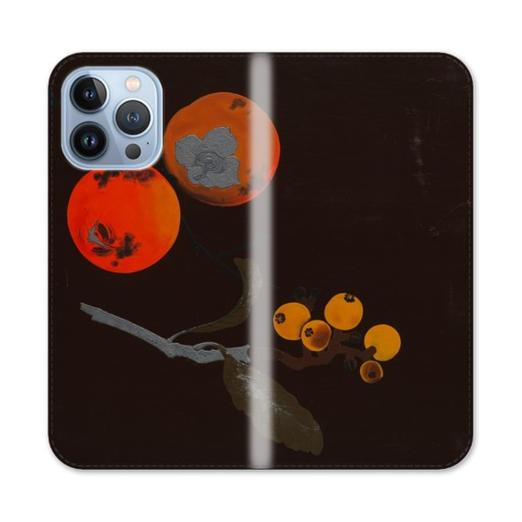iPhone 外殼 Shibata Zeshin Maki-e 漆盒 筆記本型 無帶 [使用高分辨率圖像] 第1張的照片
