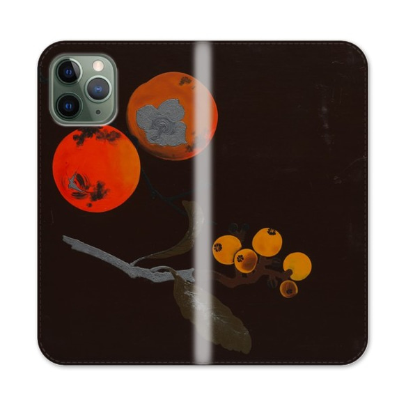 iPhone 外殼 Shibata Zeshin Maki-e 漆盒 筆記本型 無帶 [使用高分辨率圖像] 第6張的照片