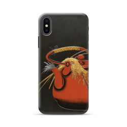 iPhone case Shibata Zeshin“米耳朵水壺方形托盤”[使用高分辨率圖像] 第9張的照片