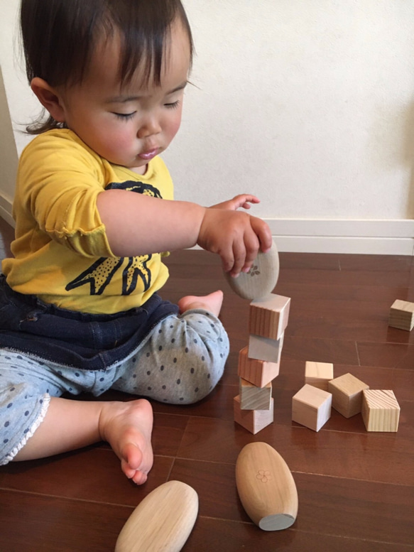 もりのLunch Box 　Aセット　（2歳児〜がおすすめの木のおもちゃセット）国産材 3枚目の画像