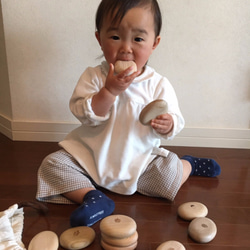 もりのLunch Box 　Cセット　出産のお祝いに（乳幼児〜おすすめの木のおもちゃセット）国産材 6枚目の画像