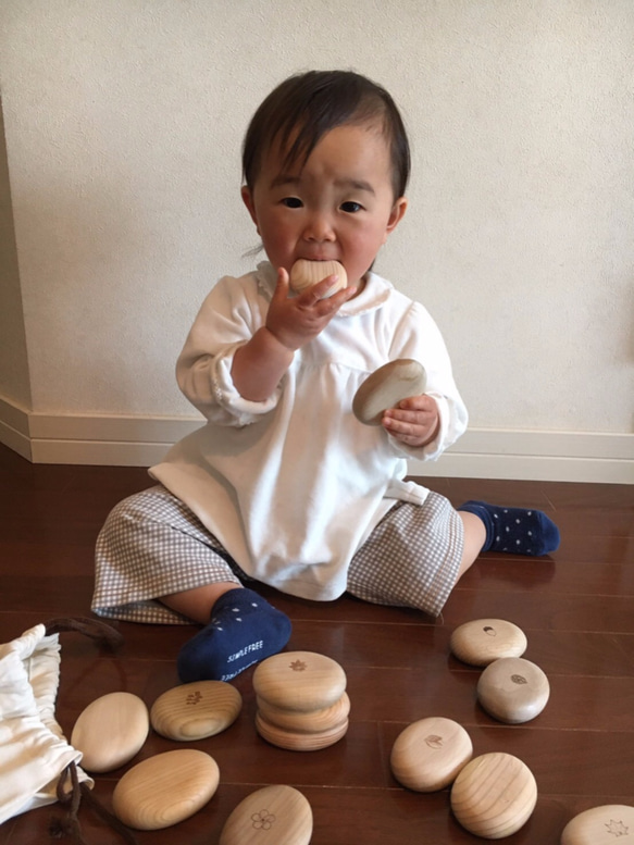 もりのLunch Box 　Cセット　出産のお祝いに（乳幼児〜おすすめの木のおもちゃセット）国産材 6枚目の画像