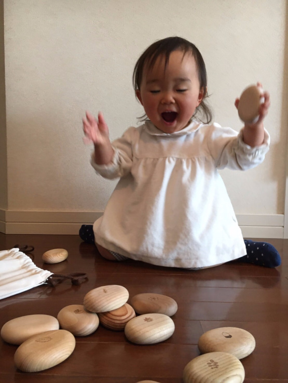 もりのLunch Box 　Cセット　出産のお祝いに（乳幼児〜おすすめの木のおもちゃセット）国産材 7枚目の画像