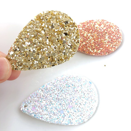 No.013 雫チャーム ラメ 2ペア No.013 雫チャーム ラメ 2ペア