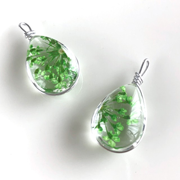 D-2 ジュエリー緑色ペンダントトップ
