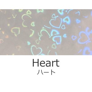 あいちー  ホログラムシート ハートver. 透明ホログラムシート ハート柄 - メルカリ
