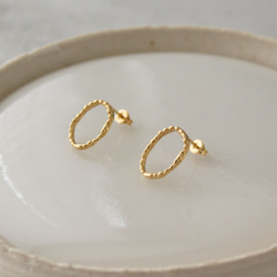 波紋耳環 第2張的照片