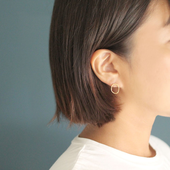 波紋耳環 第4張的照片