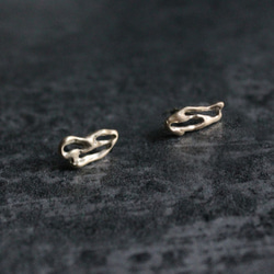 10K gold Brume stud earrings 第2張的照片