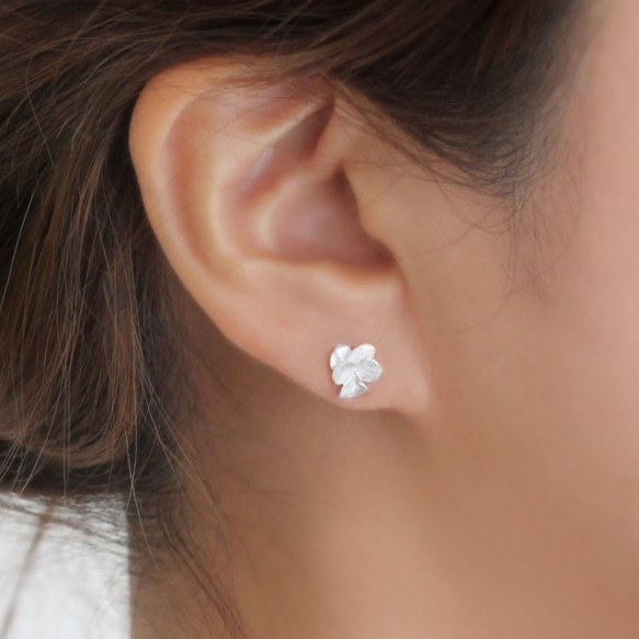 三色堇耳環 第2張的照片