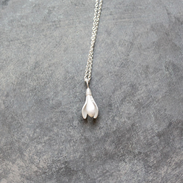 雪花莲項鍊 第5張的照片